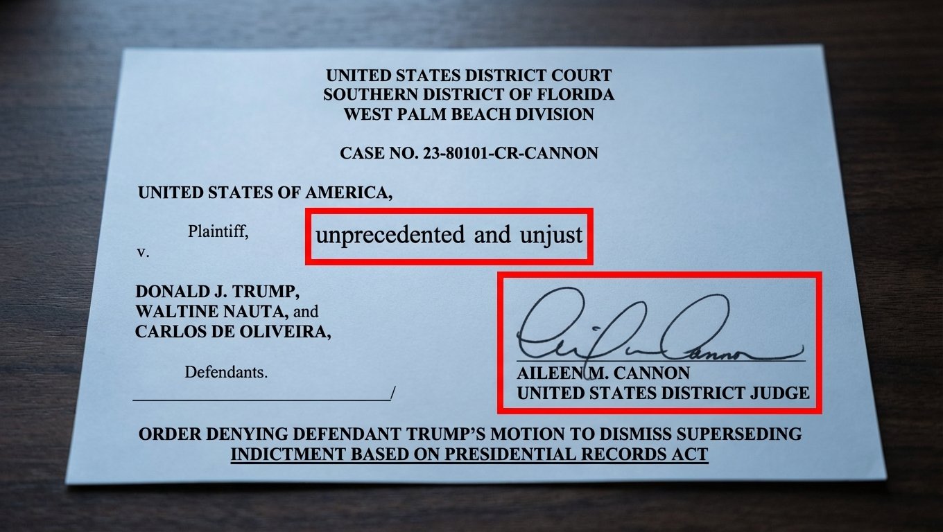 Federal court filing documents stacked on law office desk